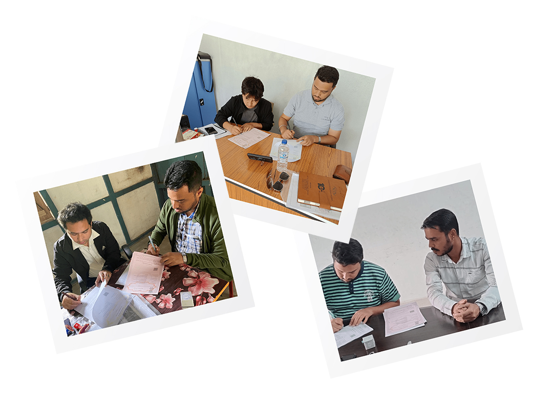 Signing of a Memorandum of Understanding (MoU)
